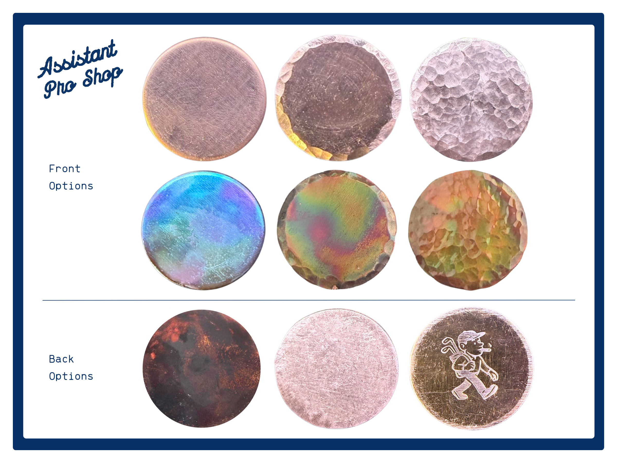 Fully Customized Ball Marker